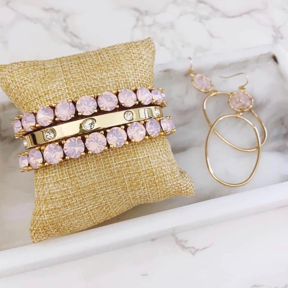 40 Carat Pink Opal Park Lane Impression Bracelet NWT - Picture 3 of 16